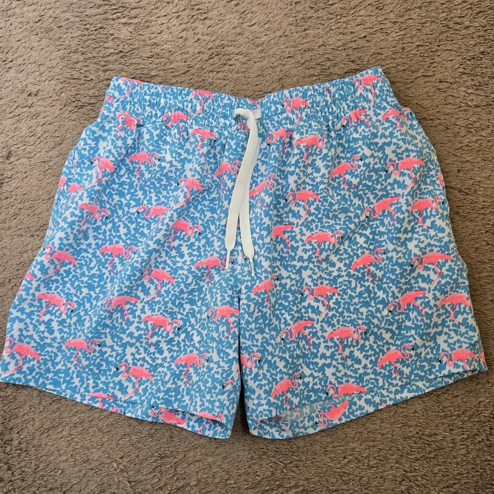 Men's Chubbies Flamingo swim shorts S 5.5